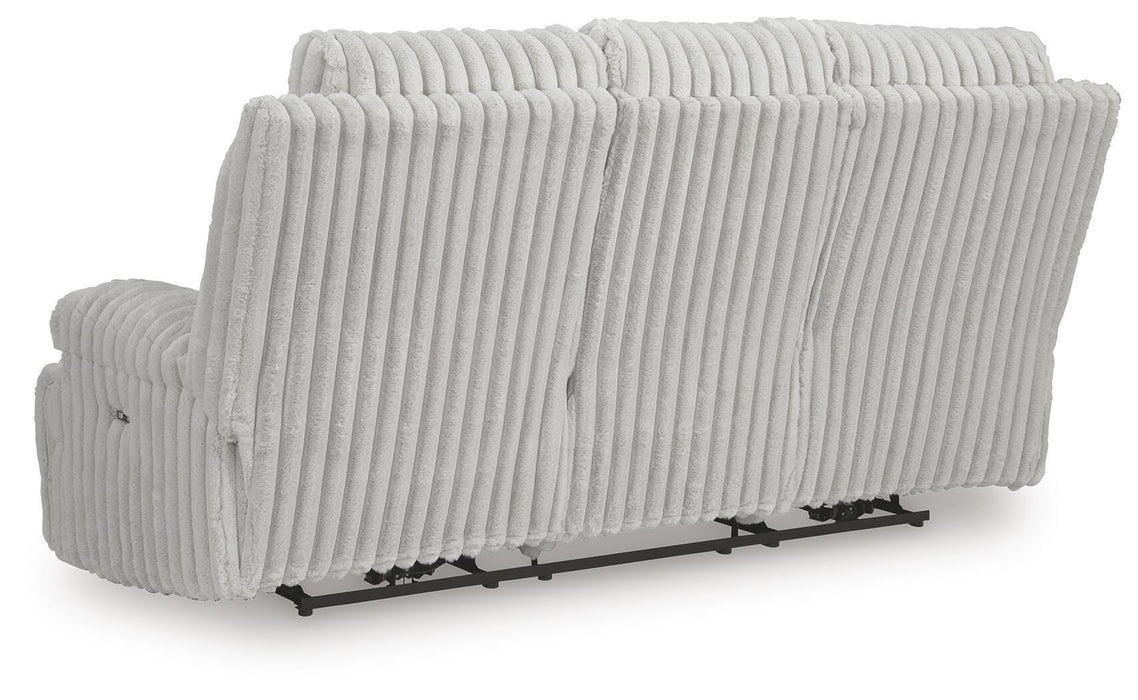 Technique Power Reclining Sofa with Drop Down Table - Massey's Furniture Barn (Watertown, NY) 