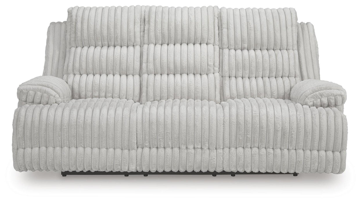 Technique Power Reclining Sofa with Drop Down Table - Massey's Furniture Barn (Watertown, NY) 