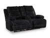 Technique Power Reclining Loveseat with Console - Massey's Furniture Barn (Watertown, NY) 