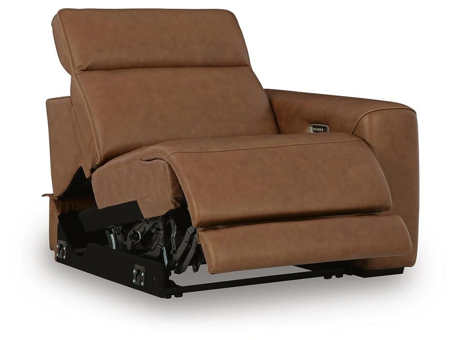 Rally-Up Power Reclining Sectional Loveseat with Console - Massey's Furniture Barn (Watertown, NY) 