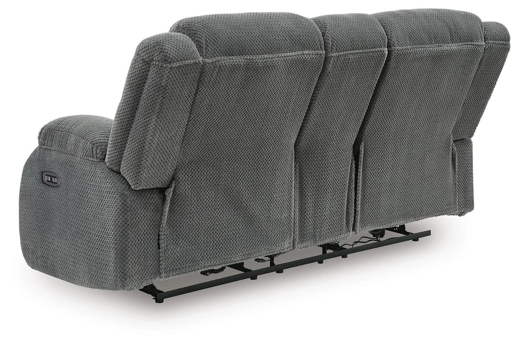 Greely Bend Power Reclining Loveseat with Console