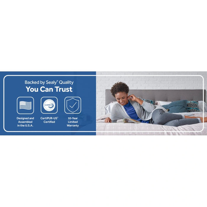 Sealy Zen Garden Spring Mattress - Massey's Furniture Barn (Watertown, NY) 