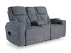 Forest Lake Power Reclining Loveseat with Console - Massey's Furniture Barn (Watertown, NY) 