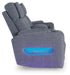 Forest Lake Power Reclining Loveseat with Console - Massey's Furniture Barn (Watertown, NY) 