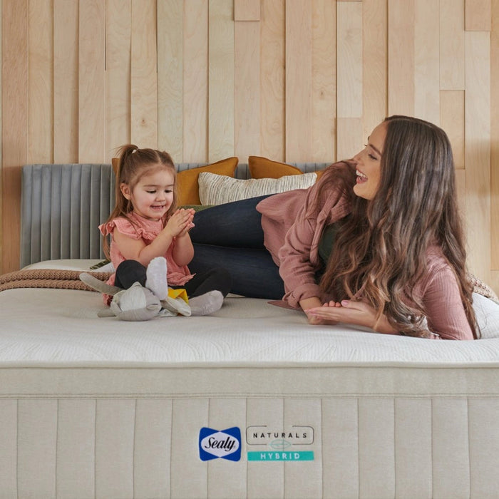 Sealy® Naturals™ Hybrid Mattress - Massey's Furniture Barn (Watertown, NY) 