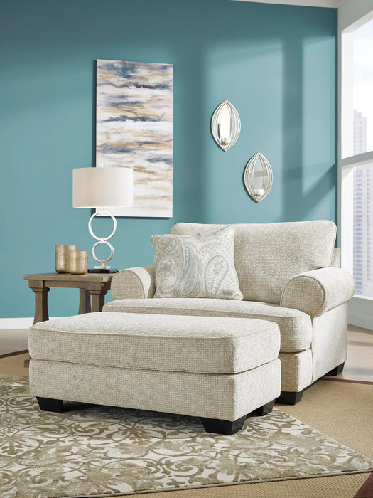 Monaghan Oversized Chair and Ottoman - Massey's Furniture Barn (Watertown, NY) 