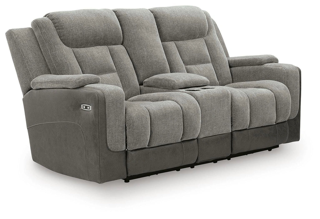 Ultimax Power Reclining Loveseat with Console