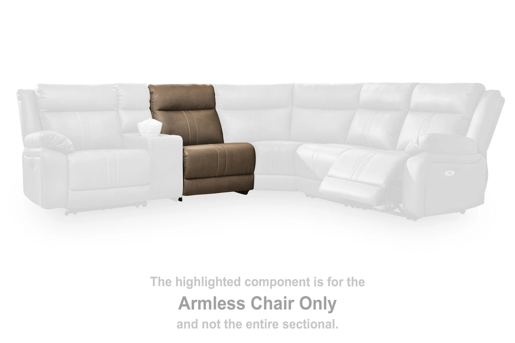 Max-Media Power Sectional Reclining Sofa - Massey's Furniture Barn (Watertown, NY) 
