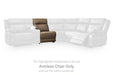 Max-Media Power Sectional Reclining Sofa - Massey's Furniture Barn (Watertown, NY) 
