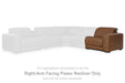 Rally-Up Power Reclining Sectional Loveseat - Massey's Furniture Barn (Watertown, NY) 