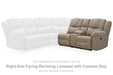 Ravenswaye Reclining Sectional with Console - Massey's Furniture Barn (Watertown, NY) 