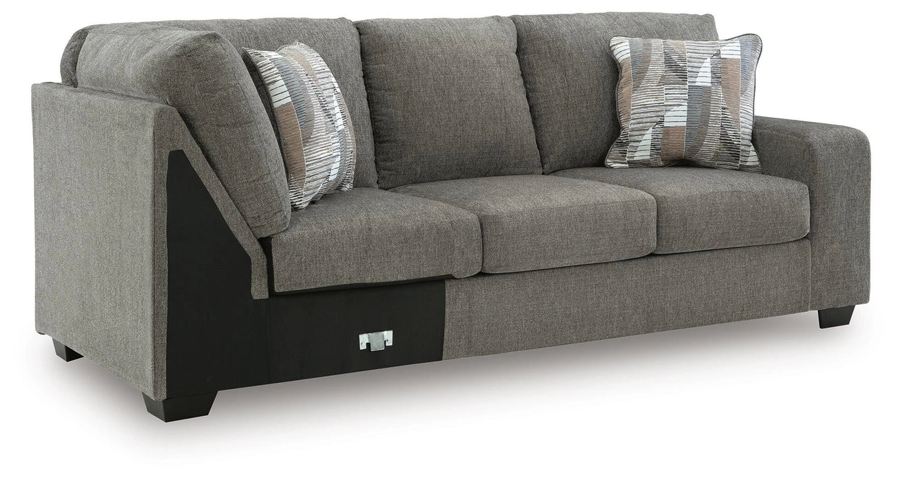 Newellen Sleeper Sectional with Chaise - Massey's Furniture Barn (Watertown, NY) 