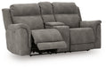 Next-Gen DuraPella Power Reclining Loveseat with Console - Massey's Furniture Barn (Watertown, NY) 