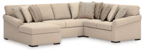 LadyMae Sectional with Chaise - Massey's Furniture Barn (Watertown, NY) 