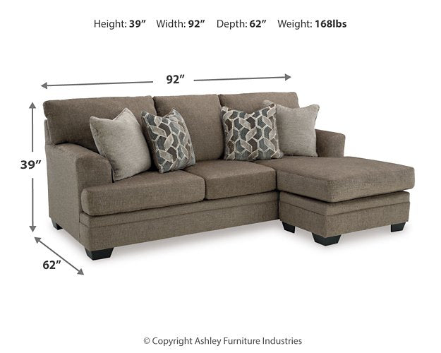Stonemeade Sofa Chaise - Massey's Furniture Barn (Watertown, NY) 