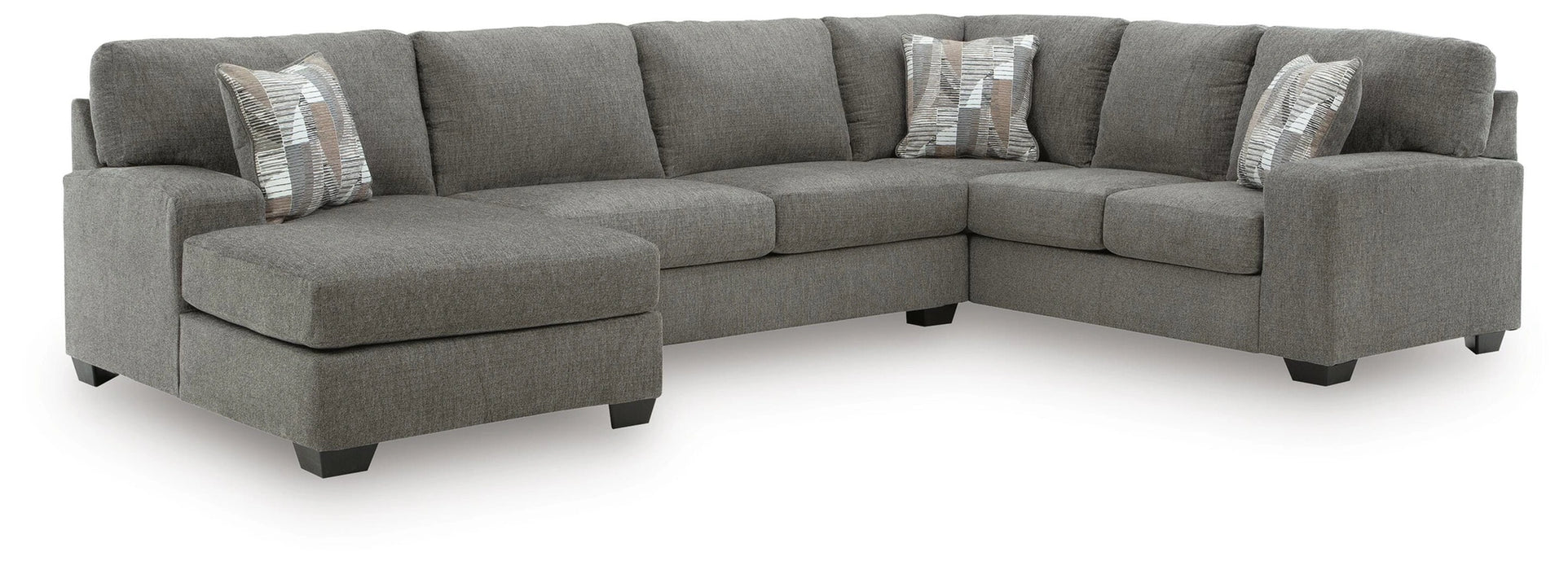 Newellen Sleeper Sectional with Chaise - Massey's Furniture Barn (Watertown, NY) 