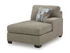 Newellen Sleeper Sectional with Chaise - Massey's Furniture Barn (Watertown, NY) 