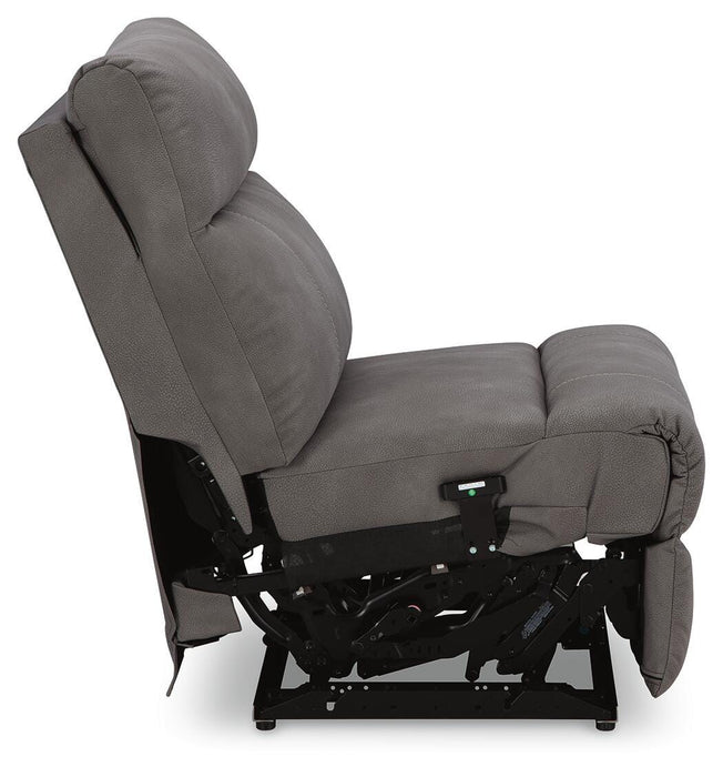 Next-Gen DuraPella Power Reclining Sectional - Massey's Furniture Barn (Watertown, NY) 
