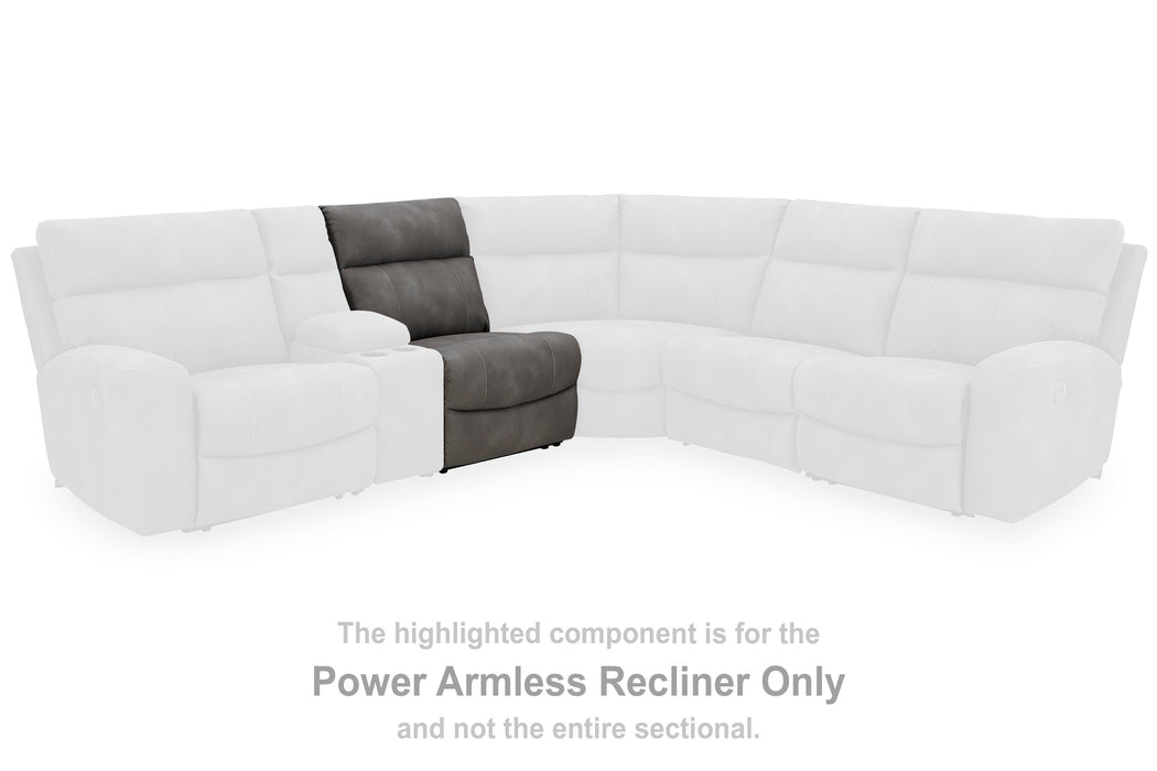 Next-Gen DuraPella Power Reclining Sectional - Massey's Furniture Barn (Watertown, NY) 