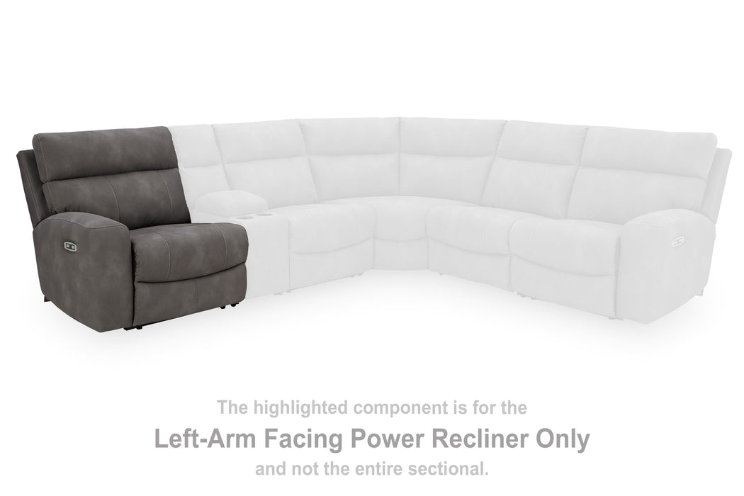 Next-Gen DuraPella Power Reclining Sectional - Massey's Furniture Barn (Watertown, NY) 