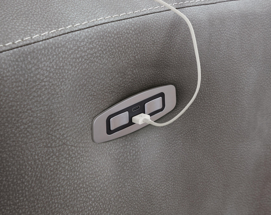 Next-Gen DuraPella Power Reclining Sectional - Massey's Furniture Barn (Watertown, NY) 