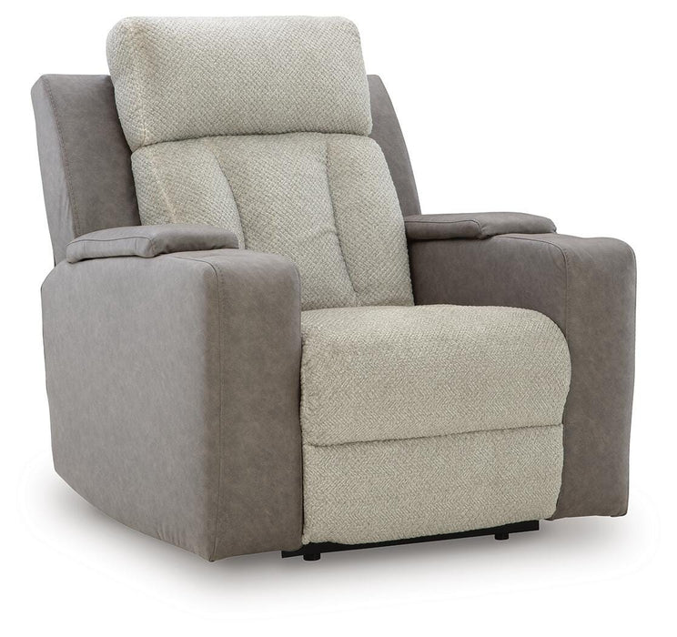 Stately Check Power Recliner - Massey's Furniture Barn (Watertown, NY) 