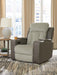 Stately Check Power Recliner - Massey's Furniture Barn (Watertown, NY) 