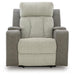 Stately Check Power Recliner - Massey's Furniture Barn (Watertown, NY) 
