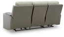 Stately Check Power Reclining Sofa - Massey's Furniture Barn (Watertown, NY) 