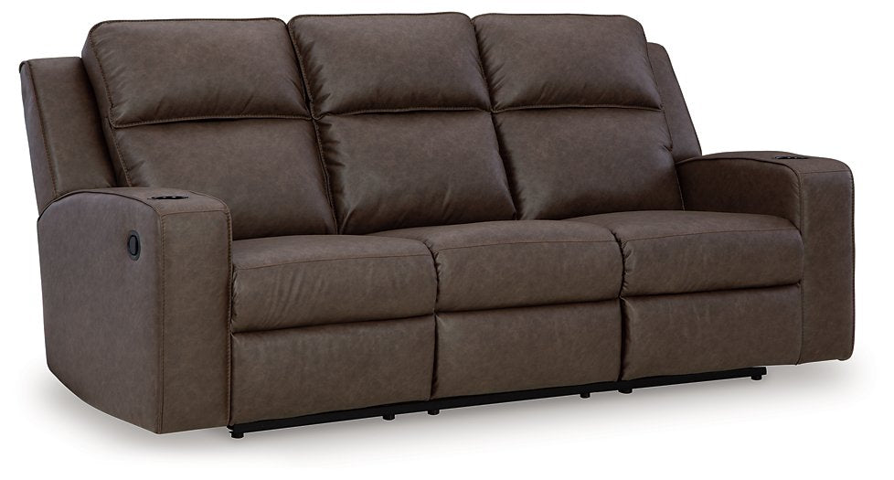 Lavenhorne Reclining Sofa with Drop Down Table