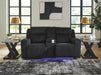 TwinBrooke Power Reclining Loveseat with Console - Massey's Furniture Barn (Watertown, NY) 