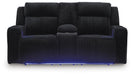 TwinBrooke Power Reclining Loveseat with Console - Massey's Furniture Barn (Watertown, NY) 