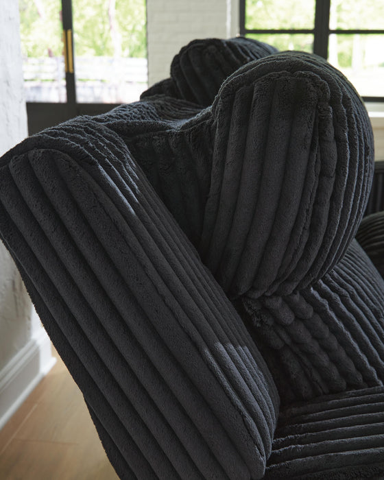TwinBrooke Power Reclining Loveseat with Console - Massey's Furniture Barn (Watertown, NY) 