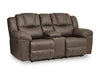 Knoxlee Reclining Loveseat with Console - Massey's Furniture Barn (Watertown, NY) 