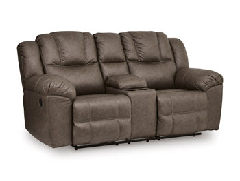 Knoxlee Reclining Loveseat with Console - Massey's Furniture Barn (Watertown, NY) 
