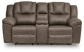Knoxlee Reclining Loveseat with Console - Massey's Furniture Barn (Watertown, NY) 