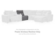 Modmax II Power Reclining Sectional with Audio Consoles - Massey's Furniture Barn (Watertown, NY) 