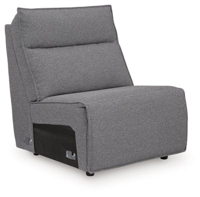 Modmax II Power Reclining Sectional with Audio Consoles - Massey's Furniture Barn (Watertown, NY) 