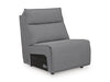 Modmax II Reclining Sectional with Chaise and Console - Massey's Furniture Barn (Watertown, NY) 