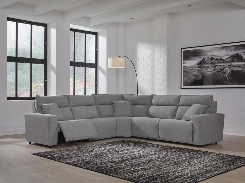 Modmax II Power Reclining Sectional - Massey's Furniture Barn (Watertown, NY) 