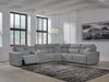 Modmax II Power Reclining Sectional with Console - Massey's Furniture Barn (Watertown, NY) 