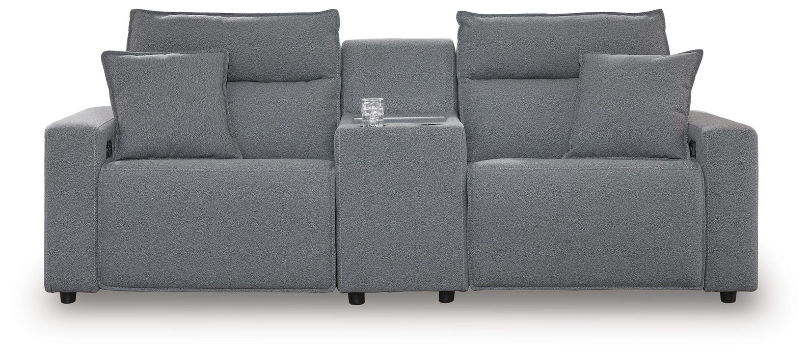 Modmax II Power Reclining Sectional with Console - Massey's Furniture Barn (Watertown, NY) 