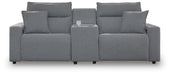 Modmax II Power Reclining Sectional with Console - Massey's Furniture Barn (Watertown, NY) 