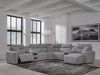 Modmax II Power Reclining Sectional with Chaise and Audio Consoles - Massey's Furniture Barn (Watertown, NY) 