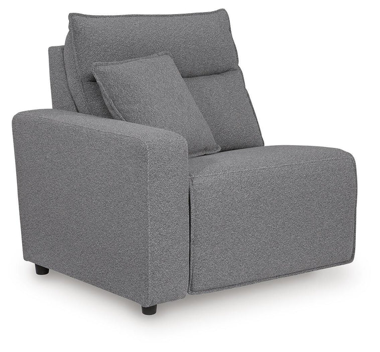 Modmax II Power Reclining Sectional with Chaise and Audio Consoles - Massey's Furniture Barn (Watertown, NY) 