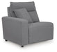 Modmax II Power Reclining Sectional with Chaise and Audio Console - Massey's Furniture Barn (Watertown, NY) 