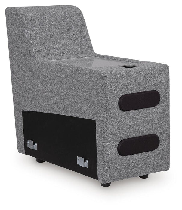 Modmax II Power Reclining Sectional with Audio Console - Massey's Furniture Barn (Watertown, NY) 