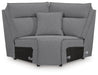 Modmax II Power Reclining Sectional with Console - Massey's Furniture Barn (Watertown, NY) 