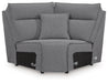 Modmax II Power Reclining Sectional with Audio Consoles - Massey's Furniture Barn (Watertown, NY) 