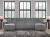 Modmax II Power Reclining Sectional with Chaise - Massey's Furniture Barn (Watertown, NY) 